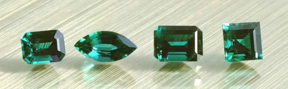 フラックス法合成エメラルド （Flux synthetic emerald）